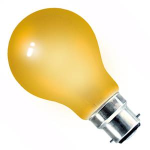 Crompton GL25BC-A-CR - 240v 25w Ba22d Amber