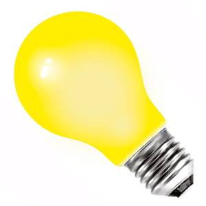 Crompton GL25ES-Y-CR - 240v 25w E27 Yellow