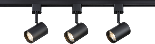 Knightsbridge TRKIT8ABK 1 Metre Tracklight Kit - Black Track Lighting Knightsbridge - Sparks Warehouse