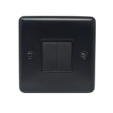 Caradok 2G 2Way 10A Switch Matt Black