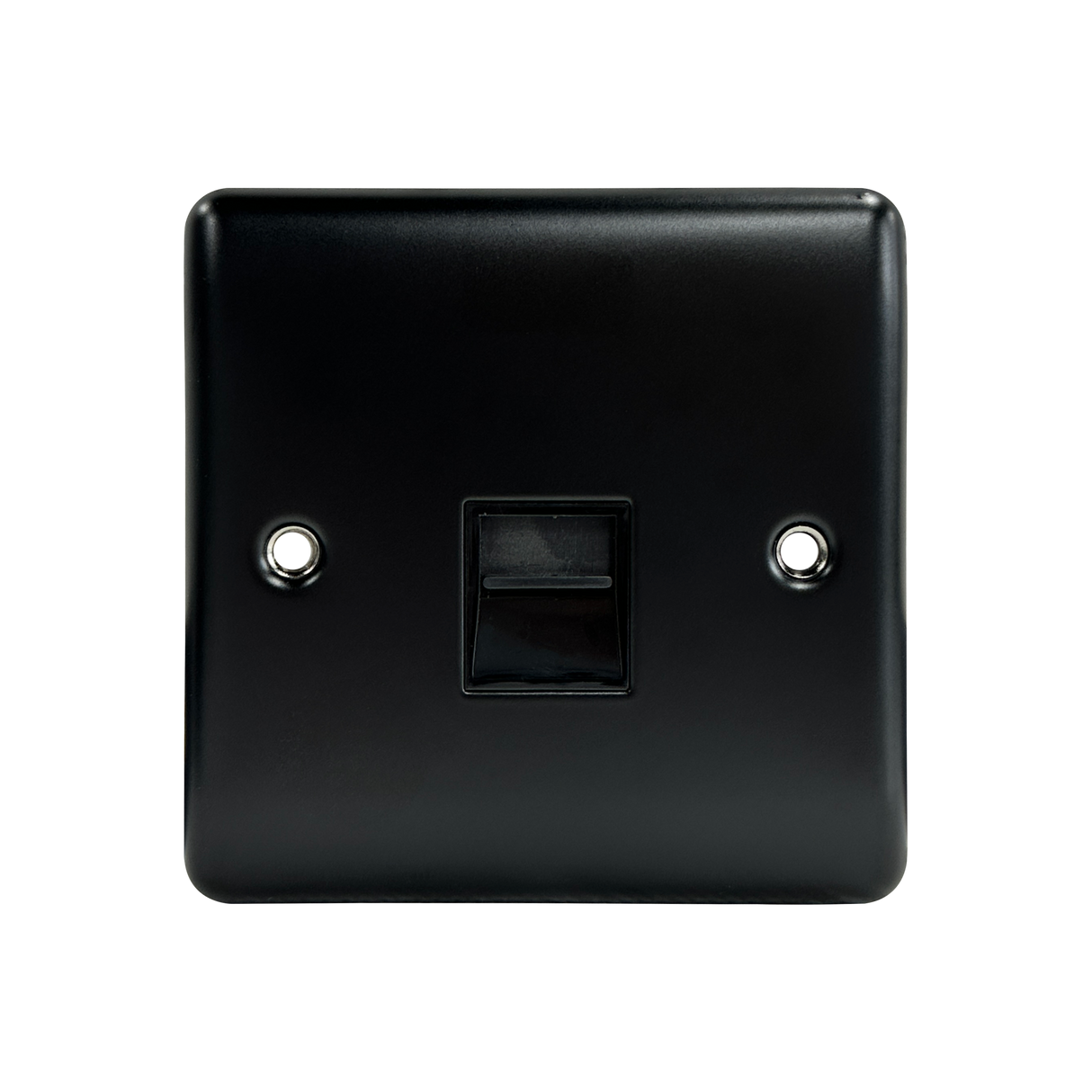 Caradok 1G Master Telephone Socket Matt Black