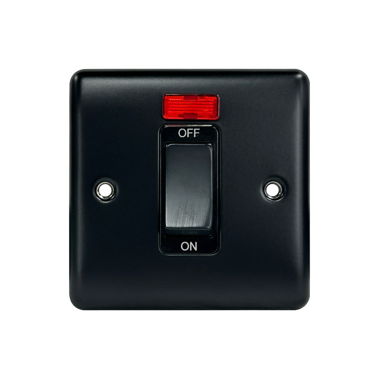 Caradok 1G 45A DP Switch c/w Neon Matt Black