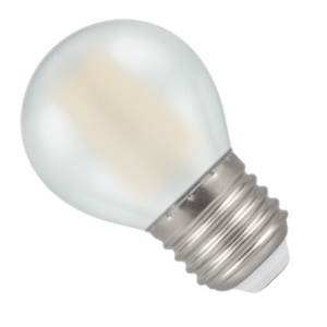 Crompton GBL5ES-82DF-CR - 240v 5w E27 LED 2700k Frosted Glass Dimmable