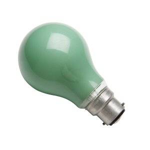 Bell GL25BC-G-BE - 240v 25w Ba22d Green