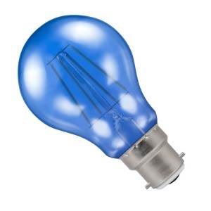 Crompton GLL4.5BC-B-CR - 240v 4.5w BC LED Harlequin Blue