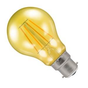 Crompton GLL4.5BC-Y-CR - 240v 4.5w BC LED Harlequin Yellow