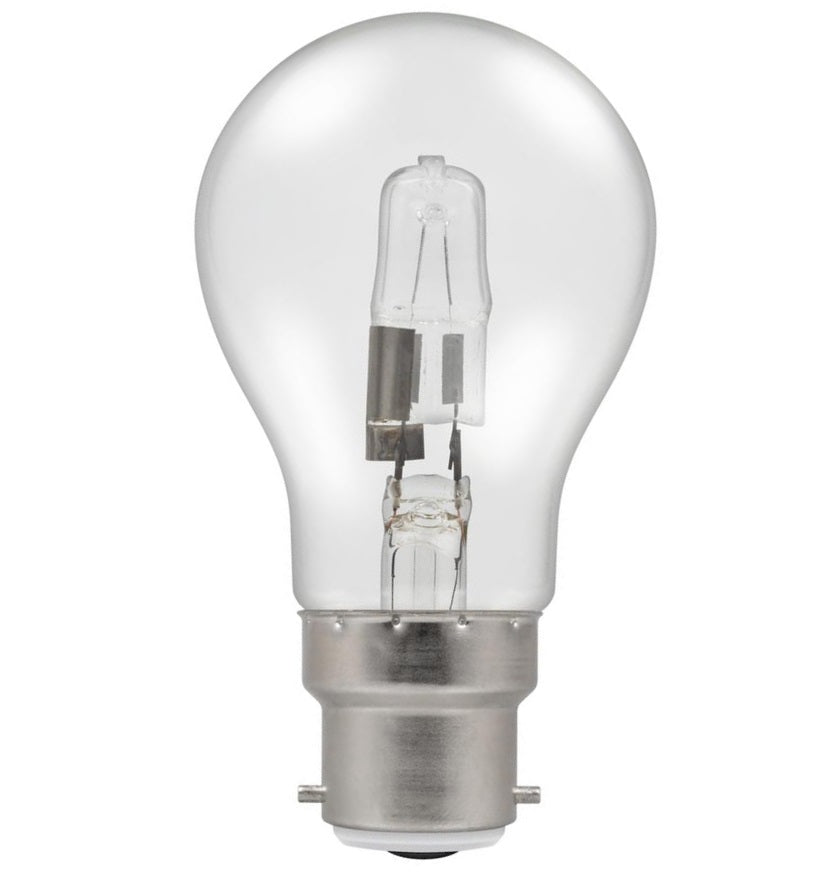 GL28BC-H-CA - Halogen E/S GLS 55mm - 240v 28W B22d