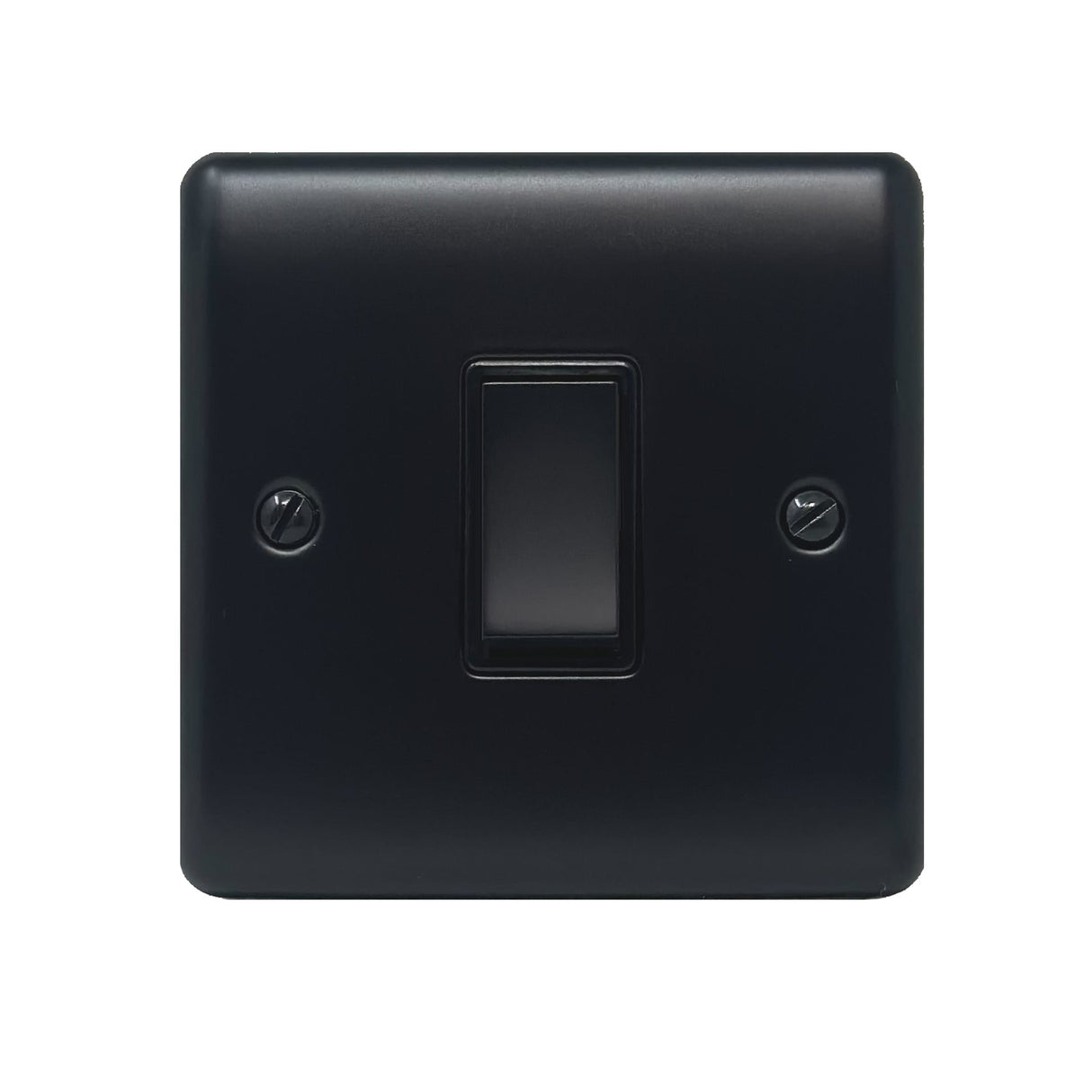 Caradok 1G 2Way 10A Switch Matt Black