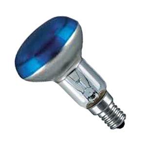 GE Lighting R5040SES-B-GE - 240v 40w E14 Blue 50mm  2PK Blister