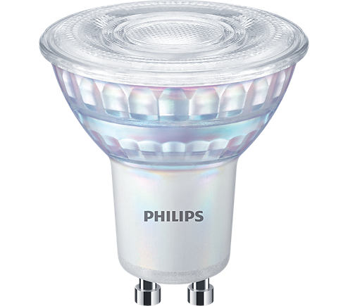 Philips P16L6.2VW-93D-PH - 240v 6.2w LED 3000°K GU10 50mm 120° 650Lm