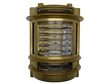solid brass navigator wall light raw brass - Caradok