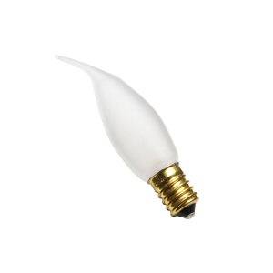 Candle 40w E14/SES 240v  Lighting Frosted "Coupe De Vente" Bent Tipped Light Bulb - 35mm