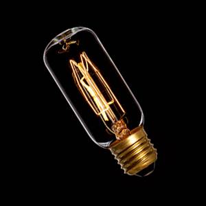 240 volts 33 watt E27 T38X110mm Clear Tubular Lamp Decorative Filament - 3000 Hours Life