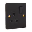 1G Matt Black Socket - Caradok