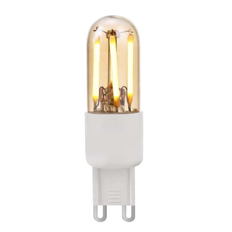 Filament LED 3w G9 Capsule Bulb - Amber - Dimmable